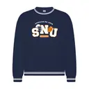 Sigma Nu Block Lettering Football Graphic PR Crewneck 2