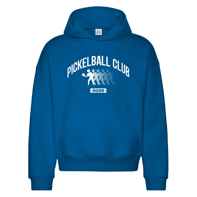 Pickleball Club Motion Graphic PR Hoodie 2