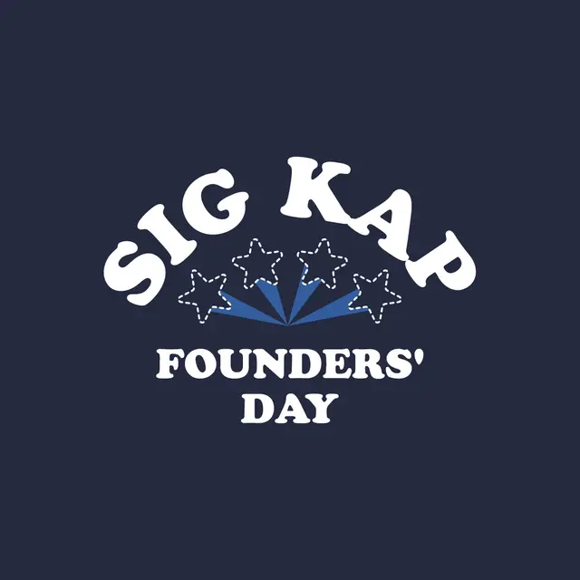 Sigma Kappa Stars and Arch Text Founder's Day Hoodie