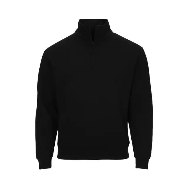 Sport-Tek Fleece-Lined Colorblock Jacket JST81 Black Front