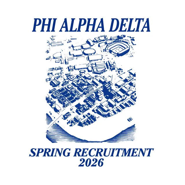 Phi Alpha Delta Campus Map Spring Recruitment Crewneck