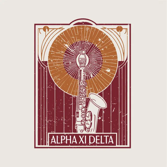 Alpha Xi Delta Brass Instruments Pr Crewneck