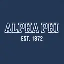 Alpha Phi Bold Block Text PR Hat