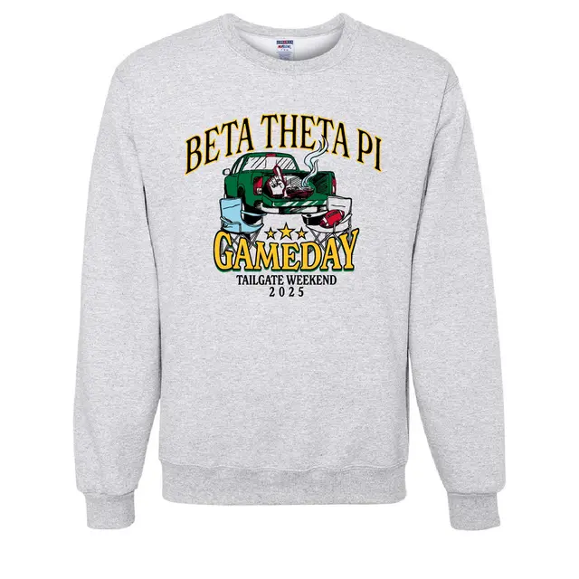 Beta Theta Pi Tailgate Truck Game Day Crewneck 2