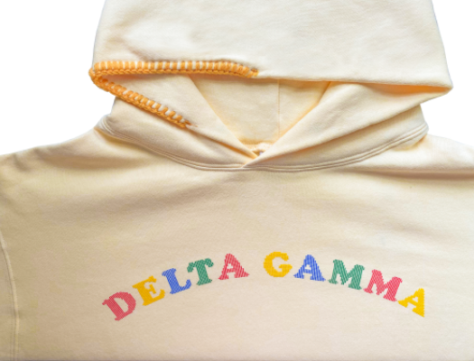 Half Hood Stitch Example