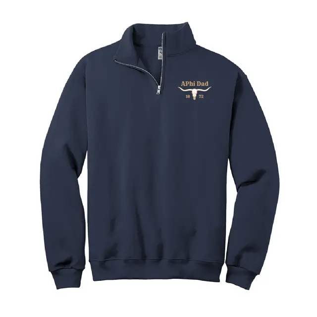 Alpha Phi Bull Skull Text Parent's Weekend Sweater 2