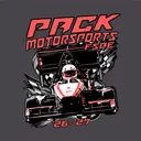 Pack Motorsports Race Car Graphic PR Shirt