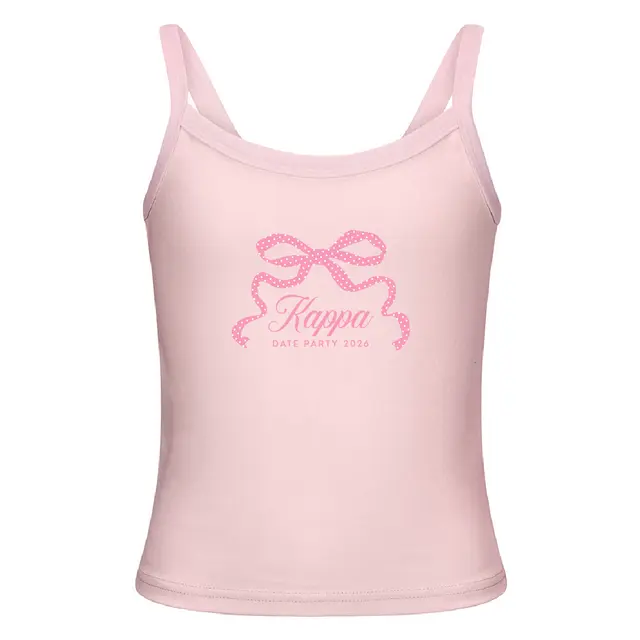 Kappa Kappa Gamma Polka Dot Bow Date Party Tank 2
