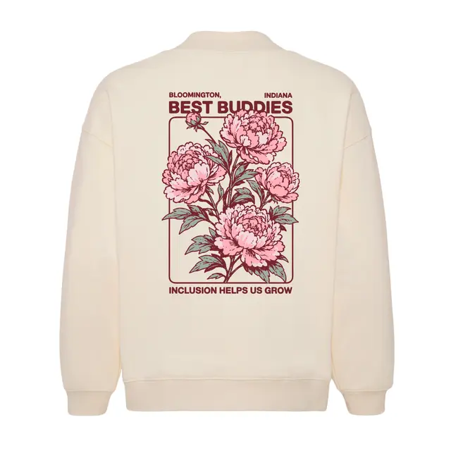 Best Buddies Floral Illustration PR Sweater 2