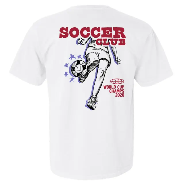 Soccer Club Bold Text Athlete PR Shirt 2