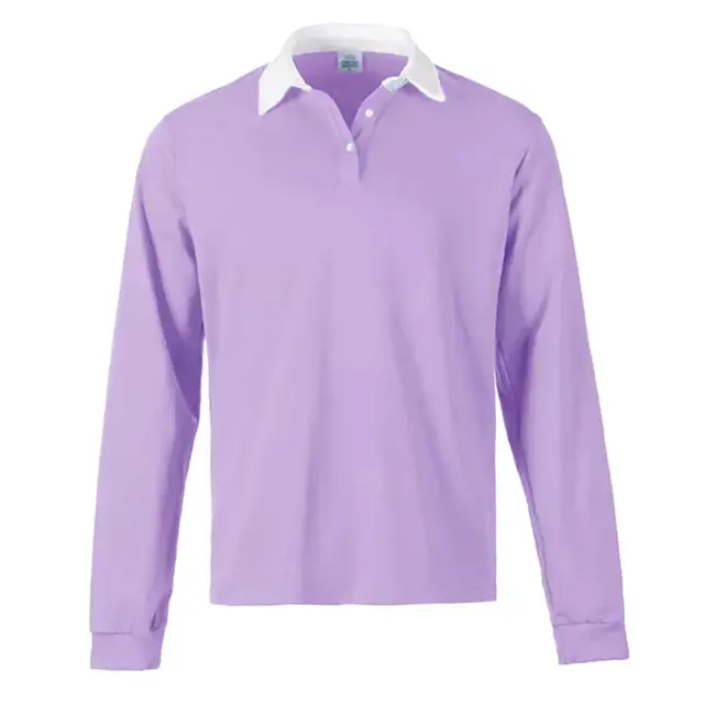 Fresh Prints Rugby Tee fp40 Peony  Front