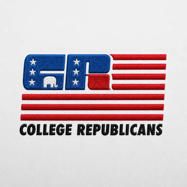 College Republicans Patriotic Graphic PR Jacket