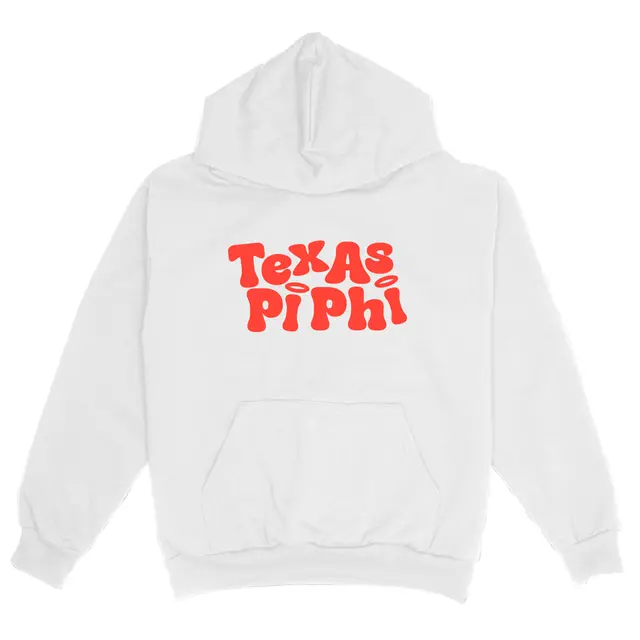 Pi Beta Phi Bubble Lettering PR Hoodie 2