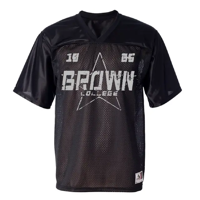 Brown College Star Graphic PR Jersey 2