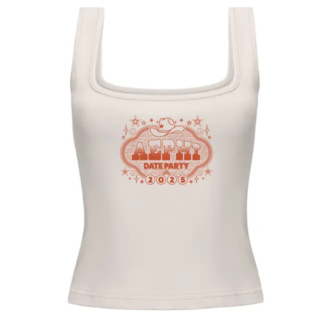 Alpha Epsilon Phi Western Cowboy Date Party Tank 2