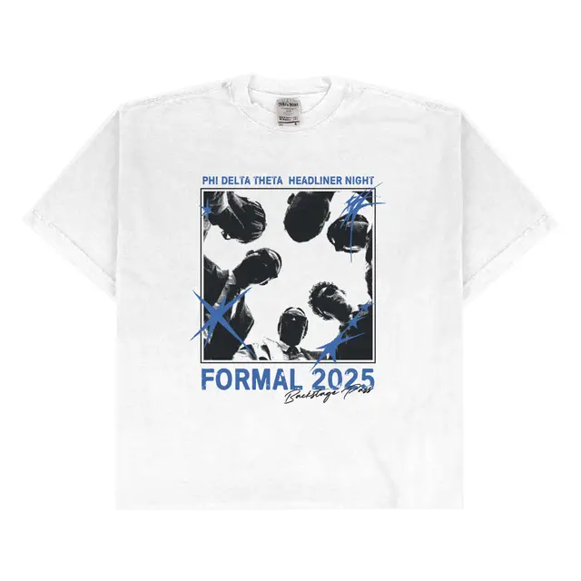 Phi Delta Theta Silhouette Group Headliner Night Formal Shirt 2