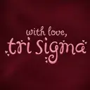 Sigma Sigma Sigma Hand Drawn Lettering Rush Tank