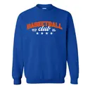 Basketball Club Dotted Block Lettering with Stars Crewneck 2