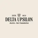Delta Upsilon Classic Serif Text PR Crewneck