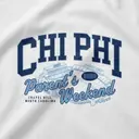 Chi Phi Block Lettering Parent's Weekend Crewneck