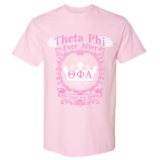Theta Phi Regal Crown Graphic Rush & Bid Shirt 2