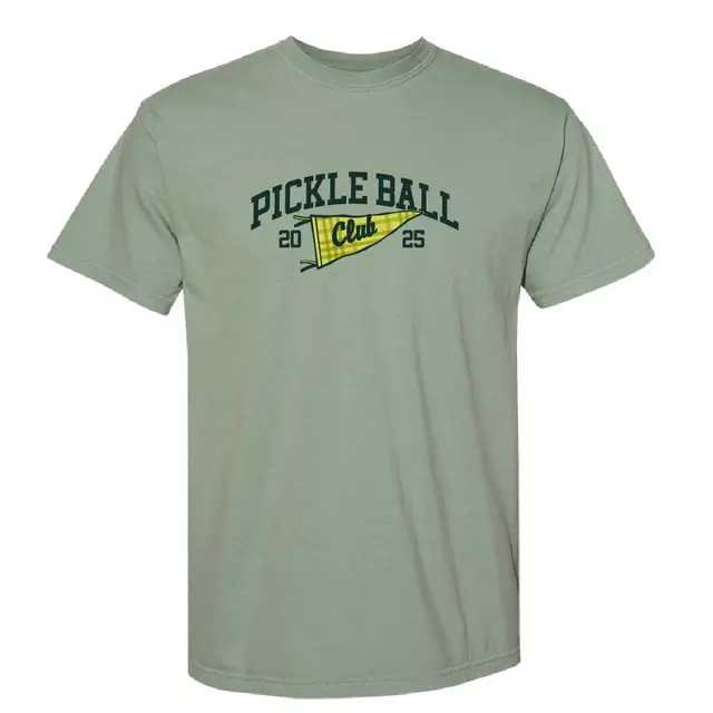 Pickleball Club Plaid Pennant PR Shirt 2
