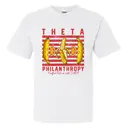 Kappa Alpha Theta Bold Banana Stripes Philanthropy Shirt 2