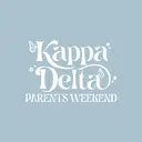 Kappa Delta Butterfly Text Parents Weekend Hoodie