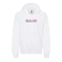 Alpha Phi Ribbon and Swallow Game Day Hoodie 2