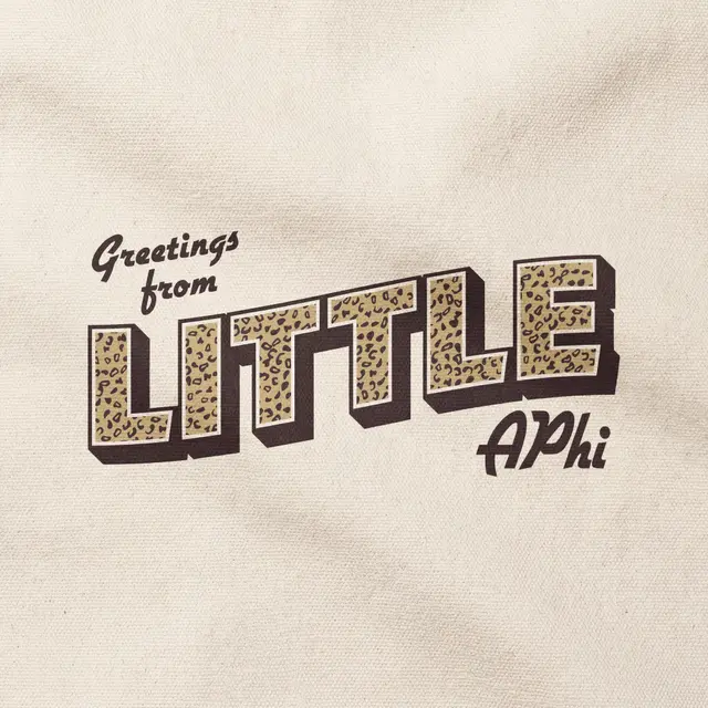 Alpha Phi Leopard Print Big Little Reveal Sweater