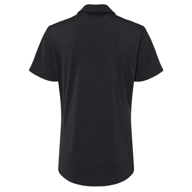 Adidas Women's Ultimate Solid Polo a515 Black Back