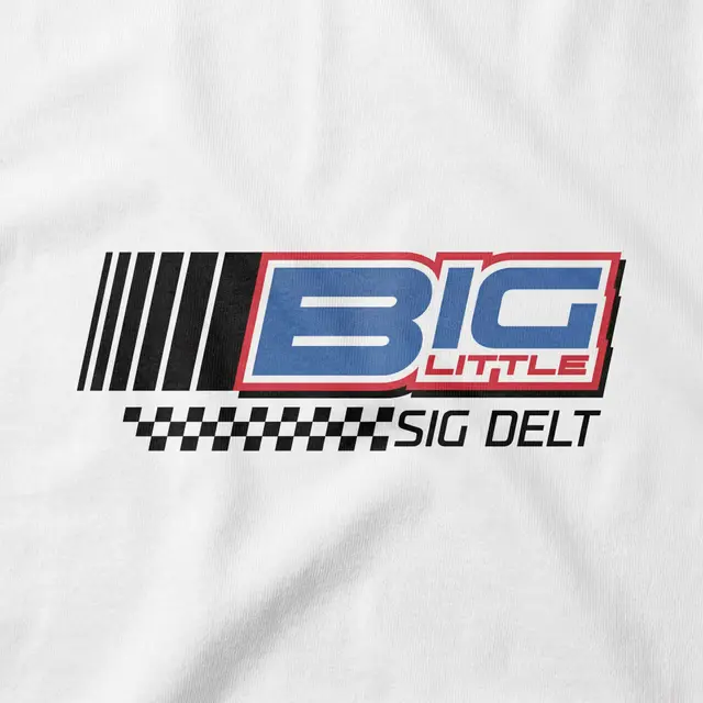 Sigma Delta Tau Checker Pattern Big Little Reveal Hoodie