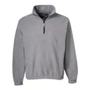 Sierra Pacific Fleece Quarter-Zip Pullover 3051 Heather Grey Front