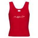 Alpha Chi Omega Modern Script Bid Day Tank 2