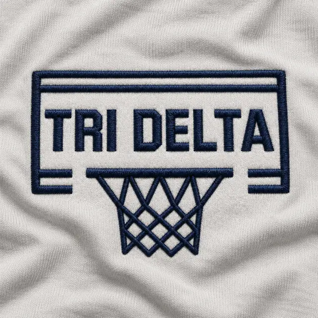 Delta Delta Delta Basketball Net PR Shirt