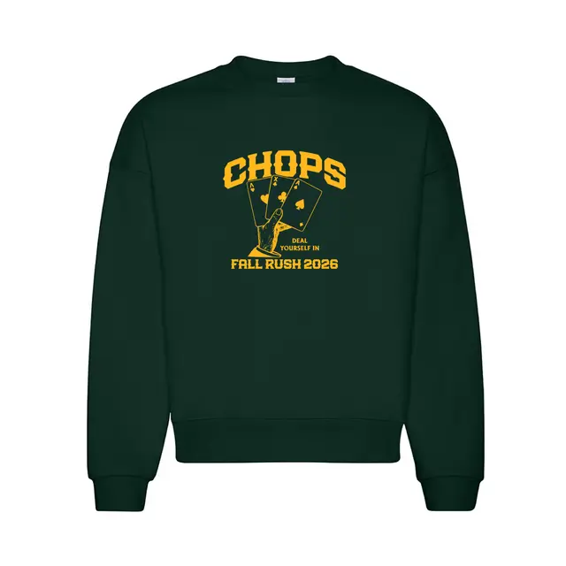 Lambda Chi Alpha Playing Cards Rush Crewneck 2