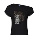 Alpha Phi Leopard Cub Graphic Bid Day Shirt 2