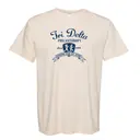 Delta Delta Delta Script Texts and Runners Philanthropy Shirt 2