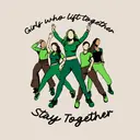 Girls Who Lift Together Illustration PR Shirt