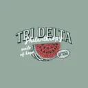 Delta Delta Delta Watermelon Slice Philanthropy Crewneck
