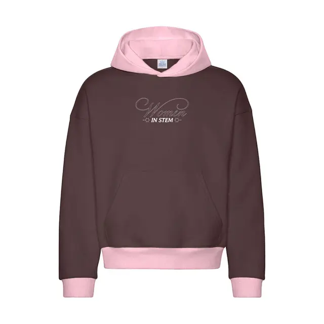 Women in STEM Stitched Lettering PR Hoodie 2