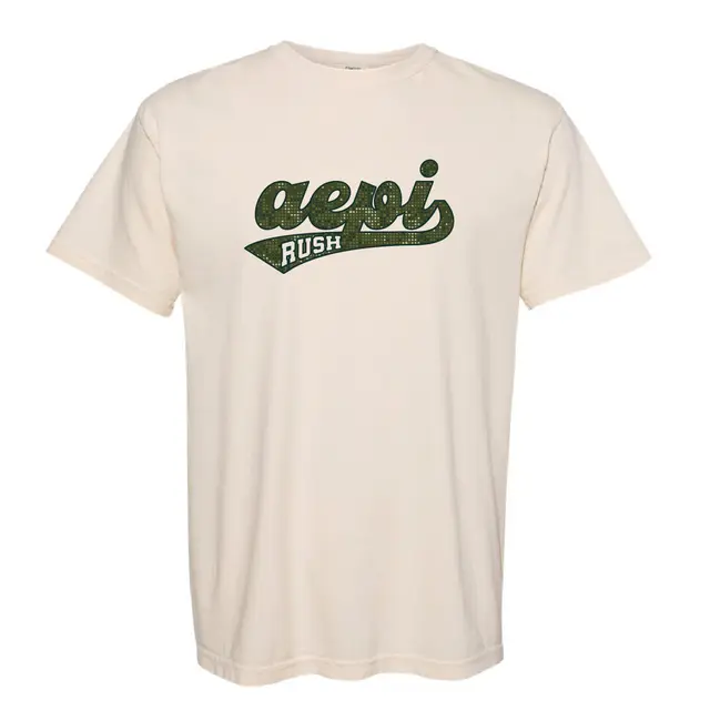 Alpha Epsilon Pi Camo Text Rush Shirt 2