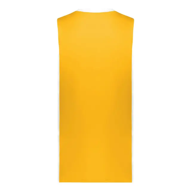 Men's Match-Up Basketball Jersey Gold White Back