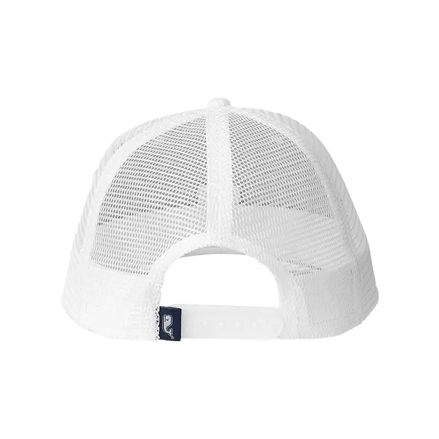 Vineyard Vines Performance Trucker Cap White Cap Back