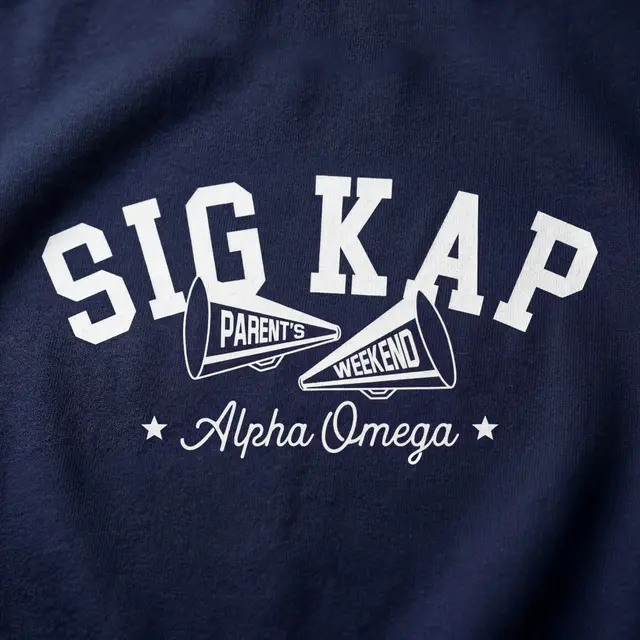Sigma Kappa Megaphone Parent's Weekend Crewneck