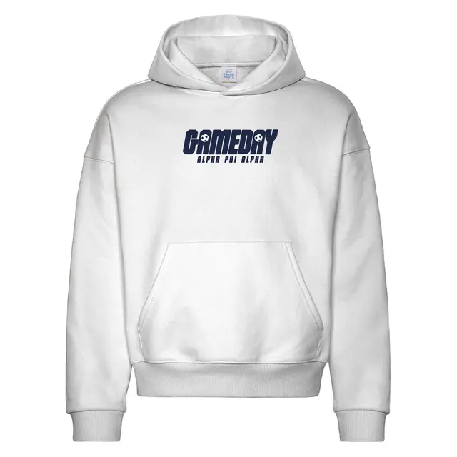 Alpha Phi Alpha Bold Text Game Day Hoodie 2