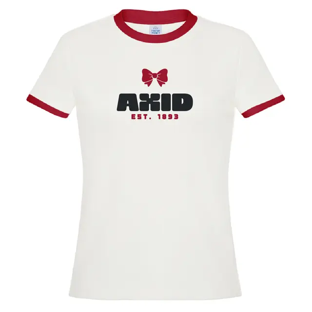 Alpha Xi Delta Bow Graphic PR Shirt 2