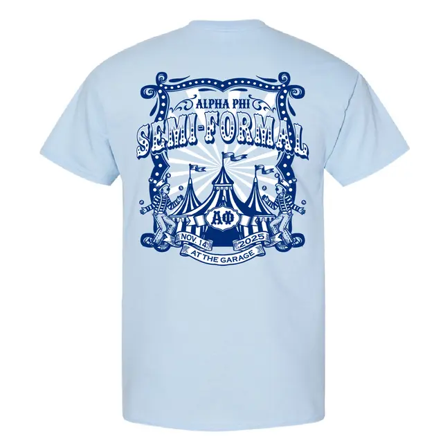 Alpha Phi Circus Tent Semi Formal Shirt 2