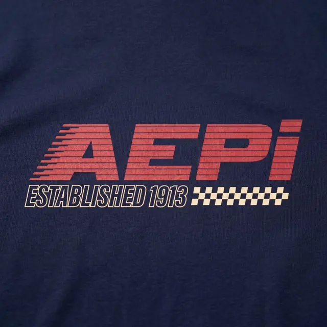 Alpha Epsilon Pi Speed Stripe Design PR Hoodie