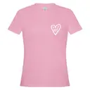 Delta Sigma Theta Heart Text PR Shirt 2